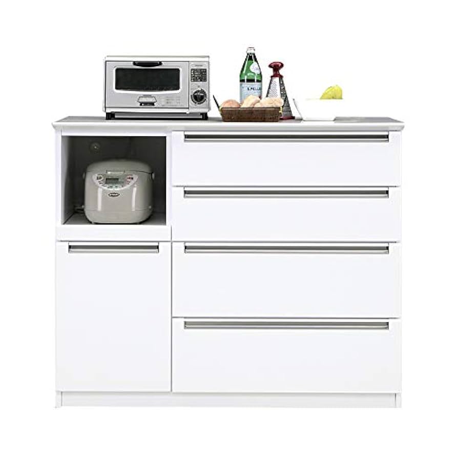 メビウス　キッチンカウンター 幅120cm 送料無料 キッチンカウンター カウンター 幅120 キッチン収納
